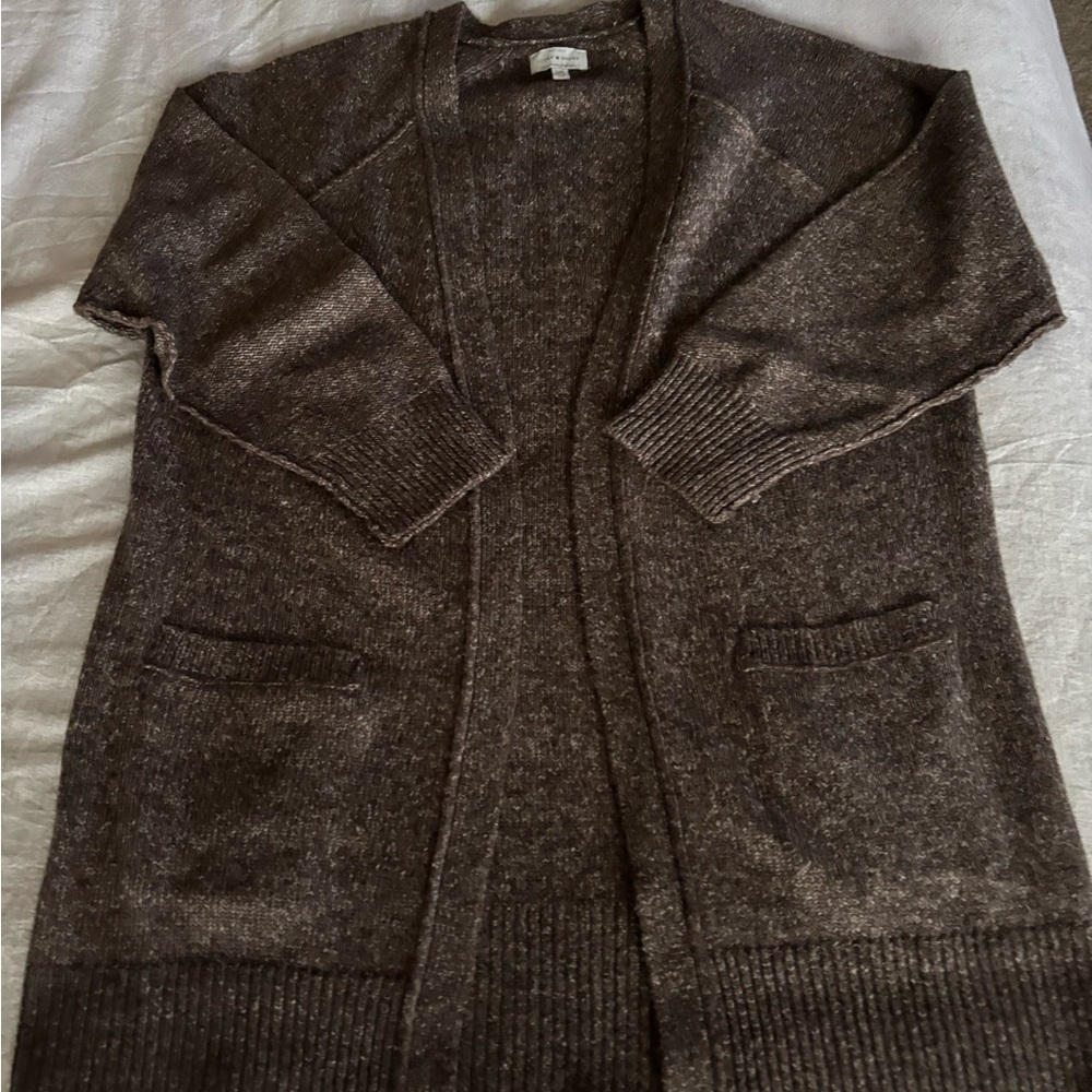 Women's Brown Sweater Cardigan
